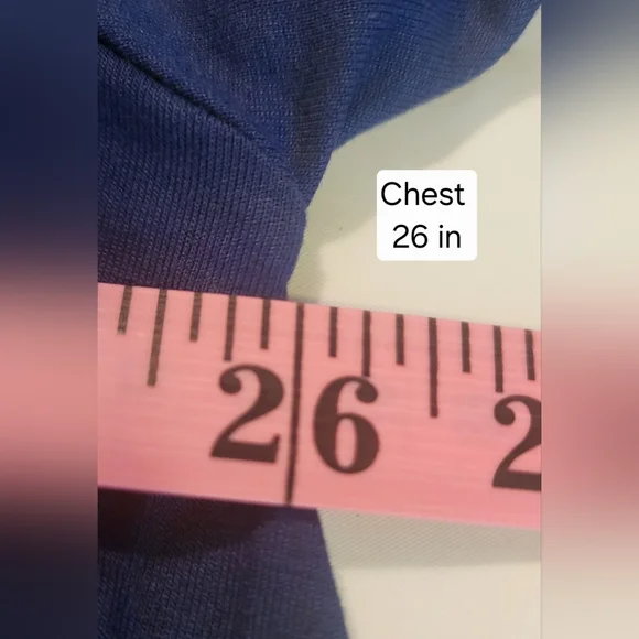 WOMAN'S PLUS SIZE 3-4X ROYAL BLUE SHORT SLEEVE TOP NWOT - Picture 5 of 5